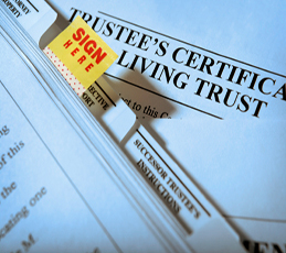 Living trust documents